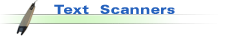 Text Scanners