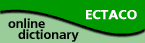 ECTACO online dictionary
