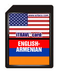 2GB SD Card English-Armenian iTRAVL NTL-2Ar