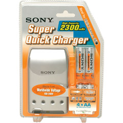Sony BCG-34HLD4 Sony NiMH AA Battery Power Charger